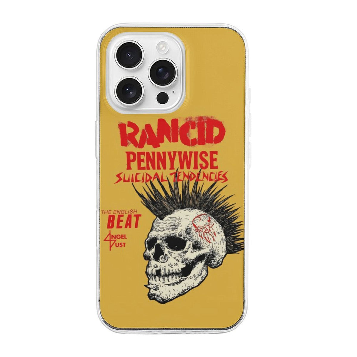 Rancid Skull Print - Phone Case