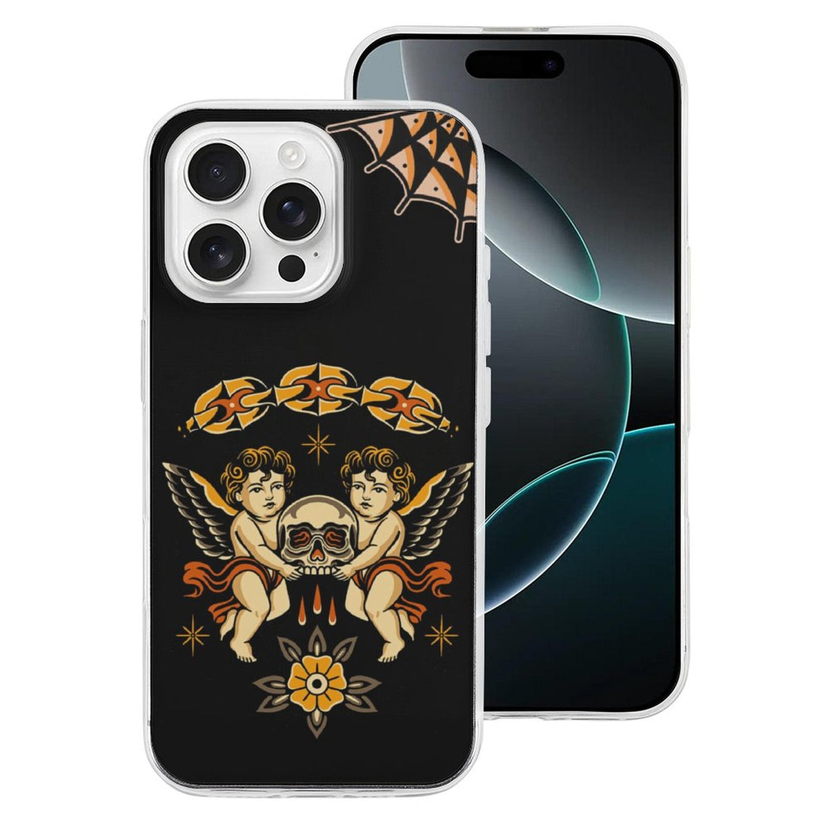 Vintage Angel Print - Phone Case