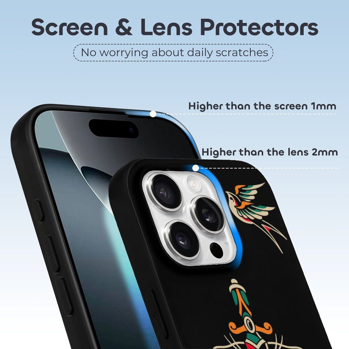 Unisex Tiger Print - Phone Case