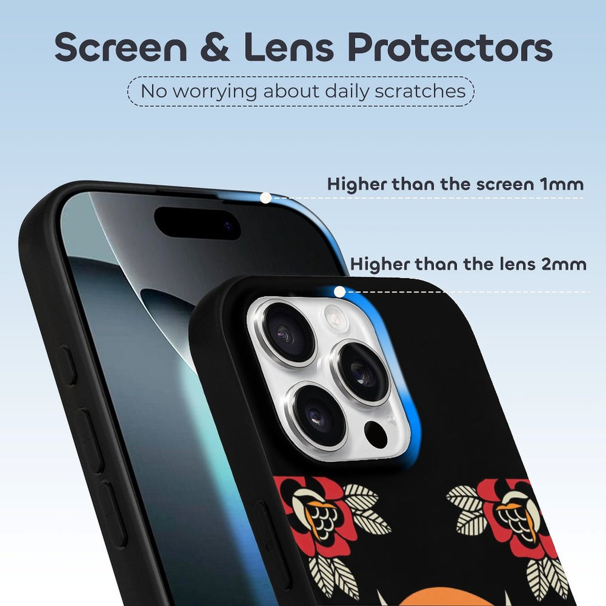 Horror Demon Print - Phone Case