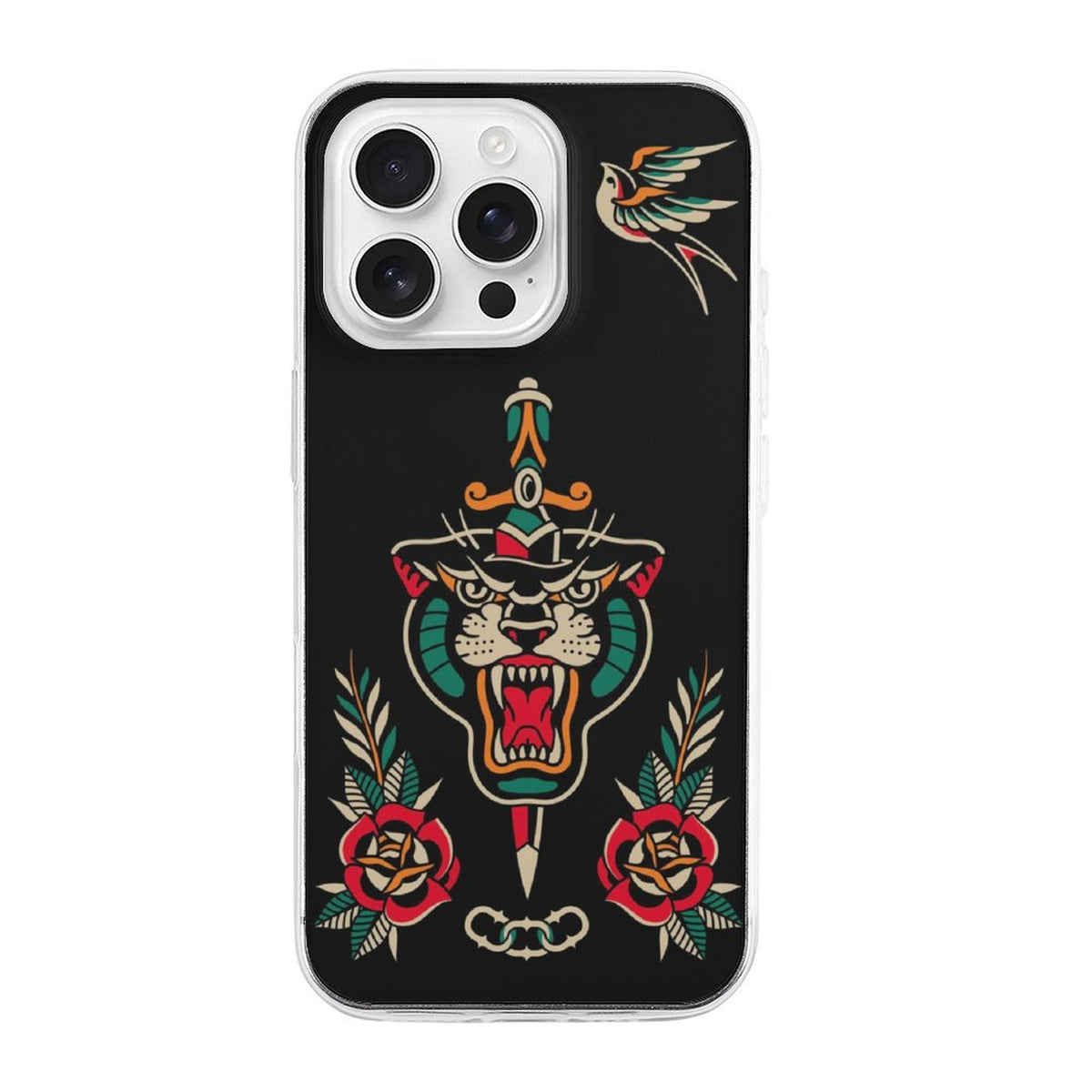 Unisex Tiger Print - Phone Case