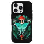Floral Moth Print - Phone Case