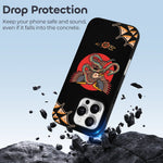 Vintage Eagle & Snake Print - Phone Case