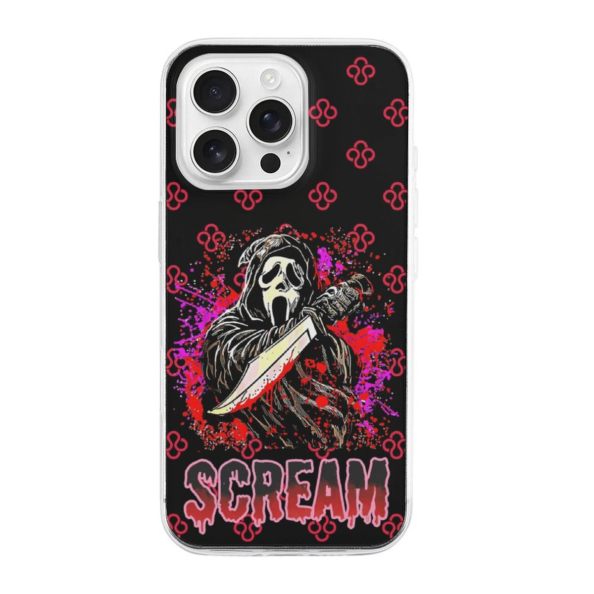 Horror Ghostface Print - Phone Case