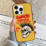 Rancid Skull Print - Phone Case