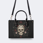 Skull Eyeball Rose Print Handbag Factory Direct Sales
