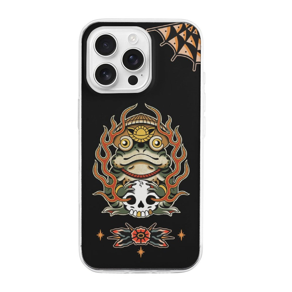 Japanese Ninja Frog Print - Phone Case