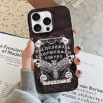 Death Moth Vintage Print - Phone Case