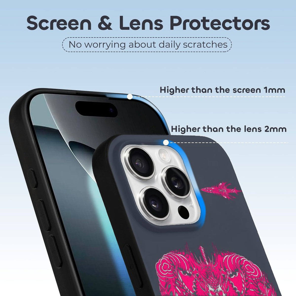 Horror Print - Phone Case