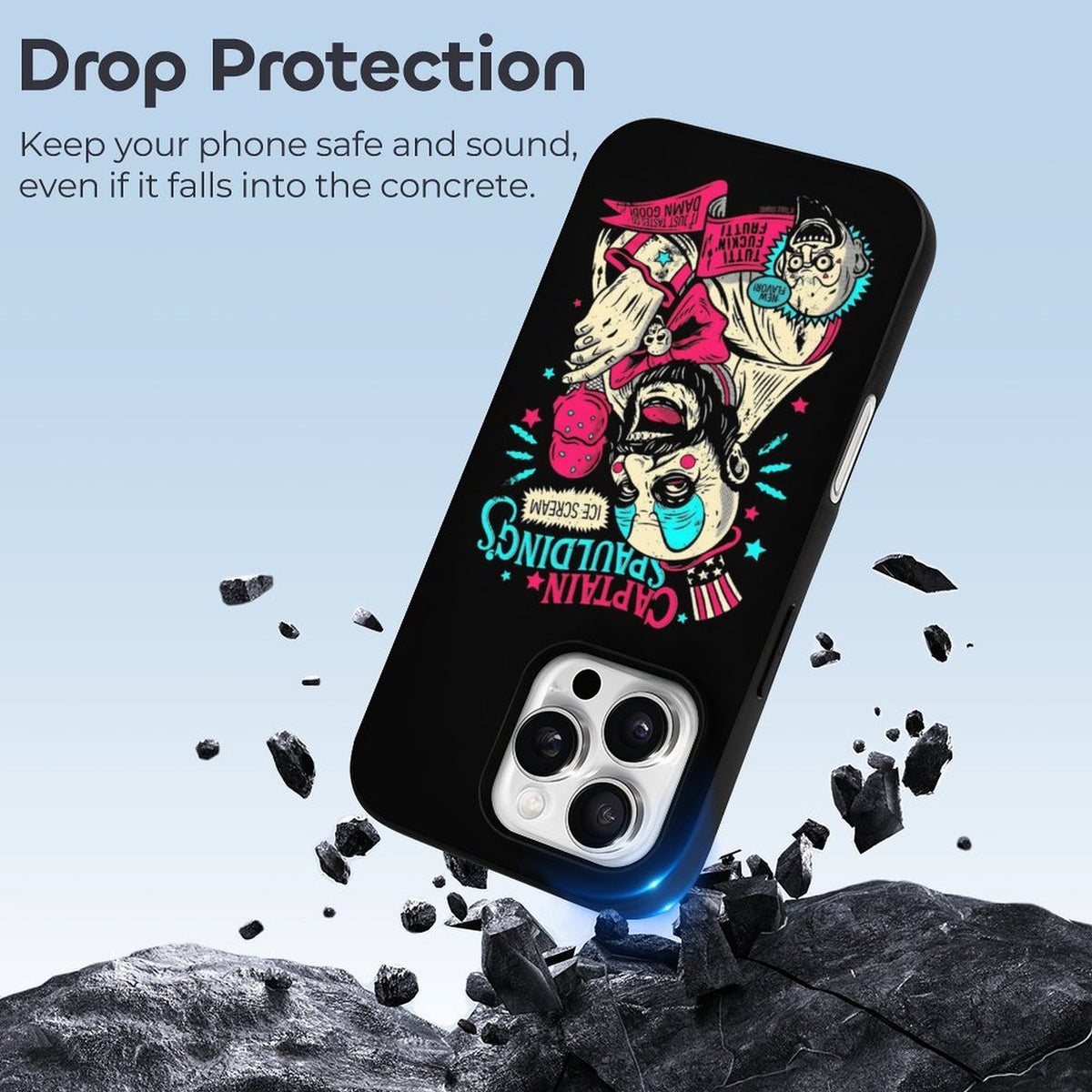 Horror Print Print - Phone Case