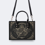 Grim Reaper Rose Print Handbag Factory Direct Sales