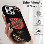 Vintage Eagle & Snake Print - Phone Case