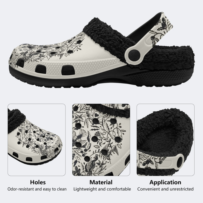 Bird And Leaf Print Slippers/Sandals Factory Direct Sales
