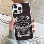 Death Moth Vintage Print - Phone Case