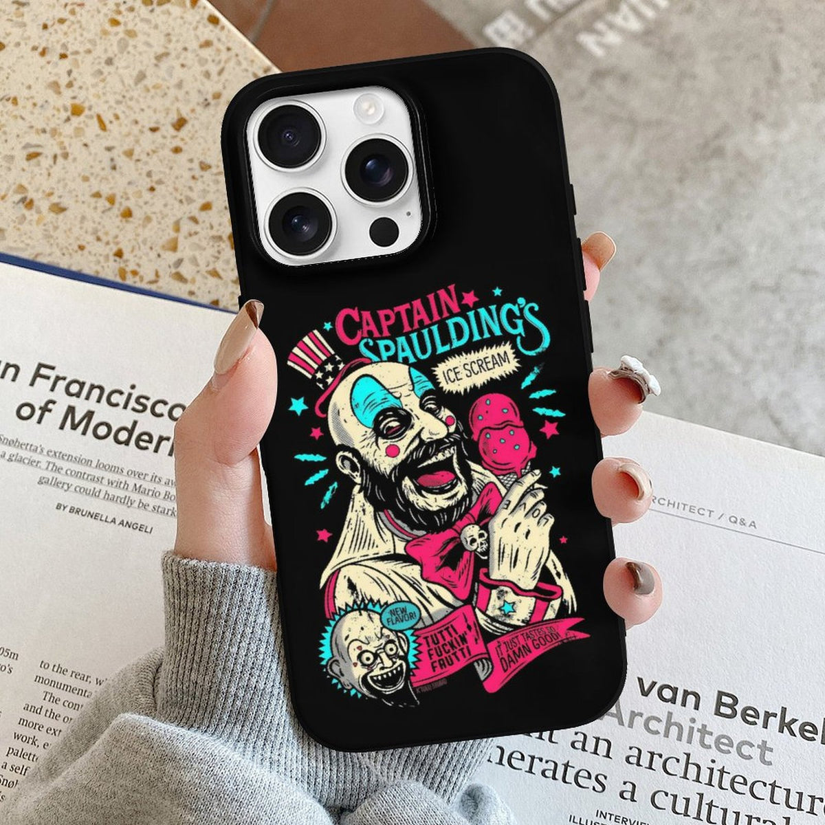 Horror Print Print - Phone Case