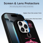 Pink Death Moth Print - Phone Case