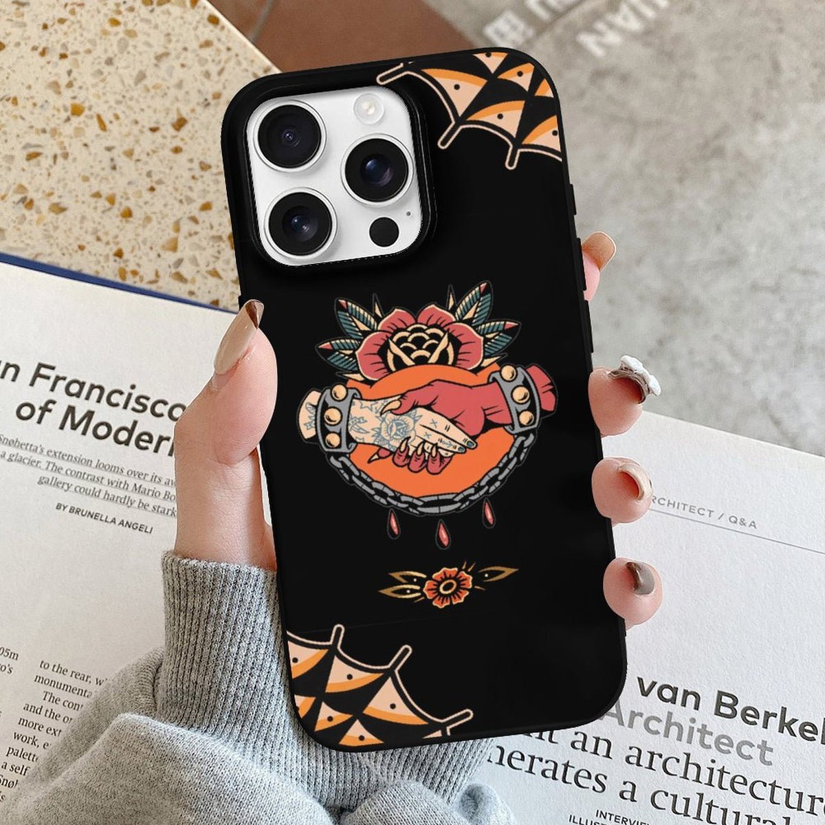 Deal With The Devil Print - Phone Case