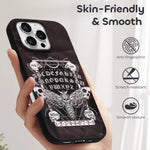 Death Moth Vintage Print - Phone Case