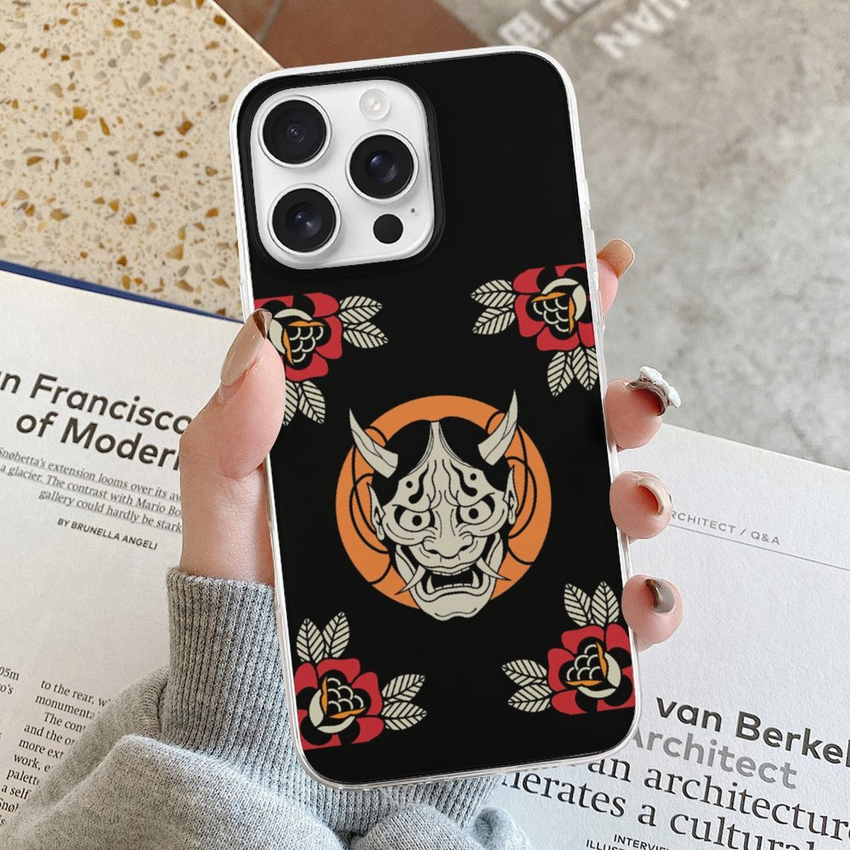 Horror Demon Print - Phone Case