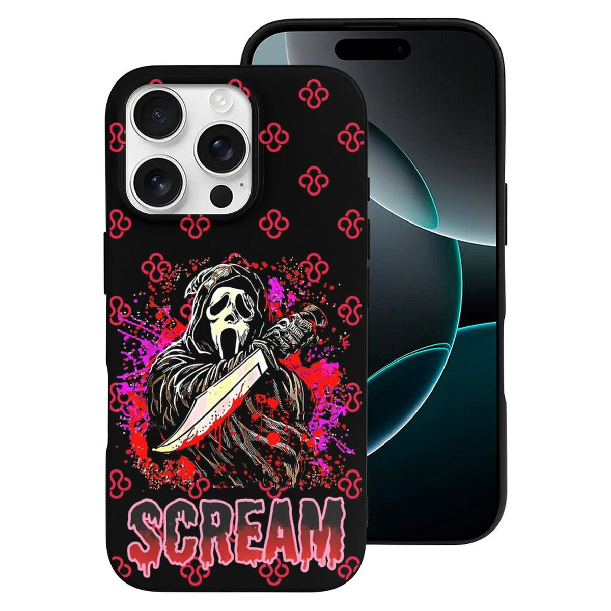 Horror Ghostface Print - Phone Case