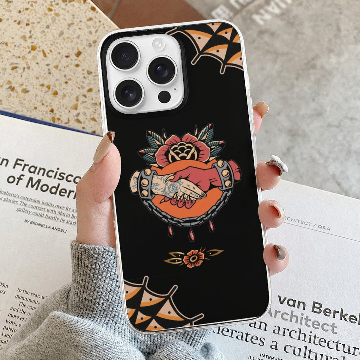 Deal With The Devil Print - Phone Case