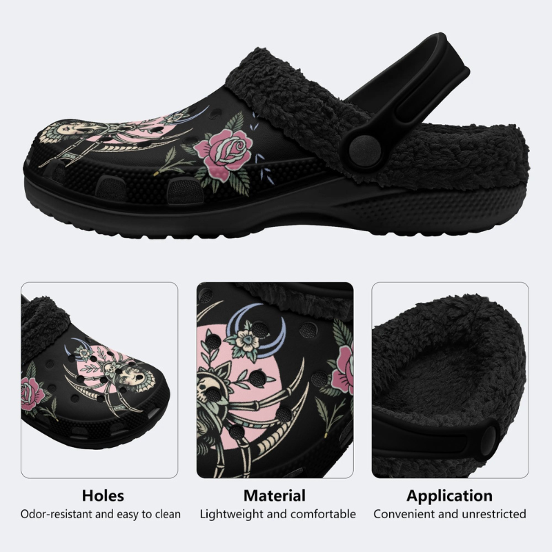 Vintage Spider Queen Print Slippers/Sandals