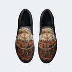 Unisex Christ Graffiti Art Print - Slip On Shoes