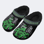 Horror Creature - Fur Lined Slippers/Sandals