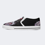 Grow From Darkness Skull Print - Slip On Shoes