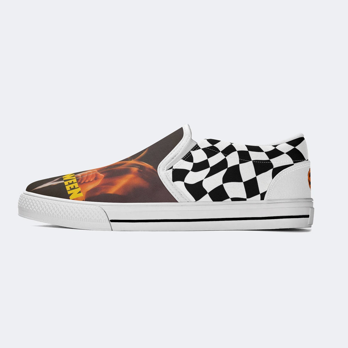 Halloween Horror Print - Slip On Shoes