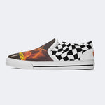 Halloween Horror Print - Slip On Shoes