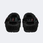 Bloody Rose Spider - Fur Lined Slippers/Sandals