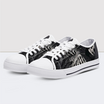 Lone Ranger Skull Low Top Canvas Shoes