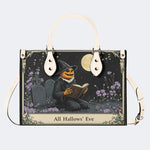 Pumpkin Wizard Print Handbag Factory Direct Sales