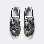 Horror Collage Print - Slip On Shoes