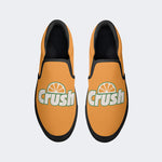 Orange Crush Print Unisex - Slip On Shoes