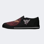 Surreal Death Moth - Slip On Shoes