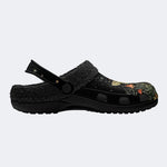 Gothic Moth Celestial Mushroom - Fur Lined Slippers/Sandals