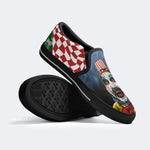 Unisex Horror Print - Slip On Shoes