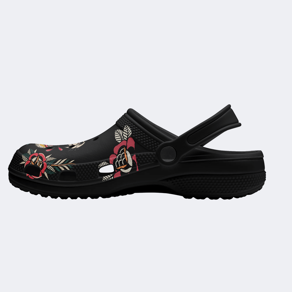 Flower Tiger Art Print - Slippers/Sandals
