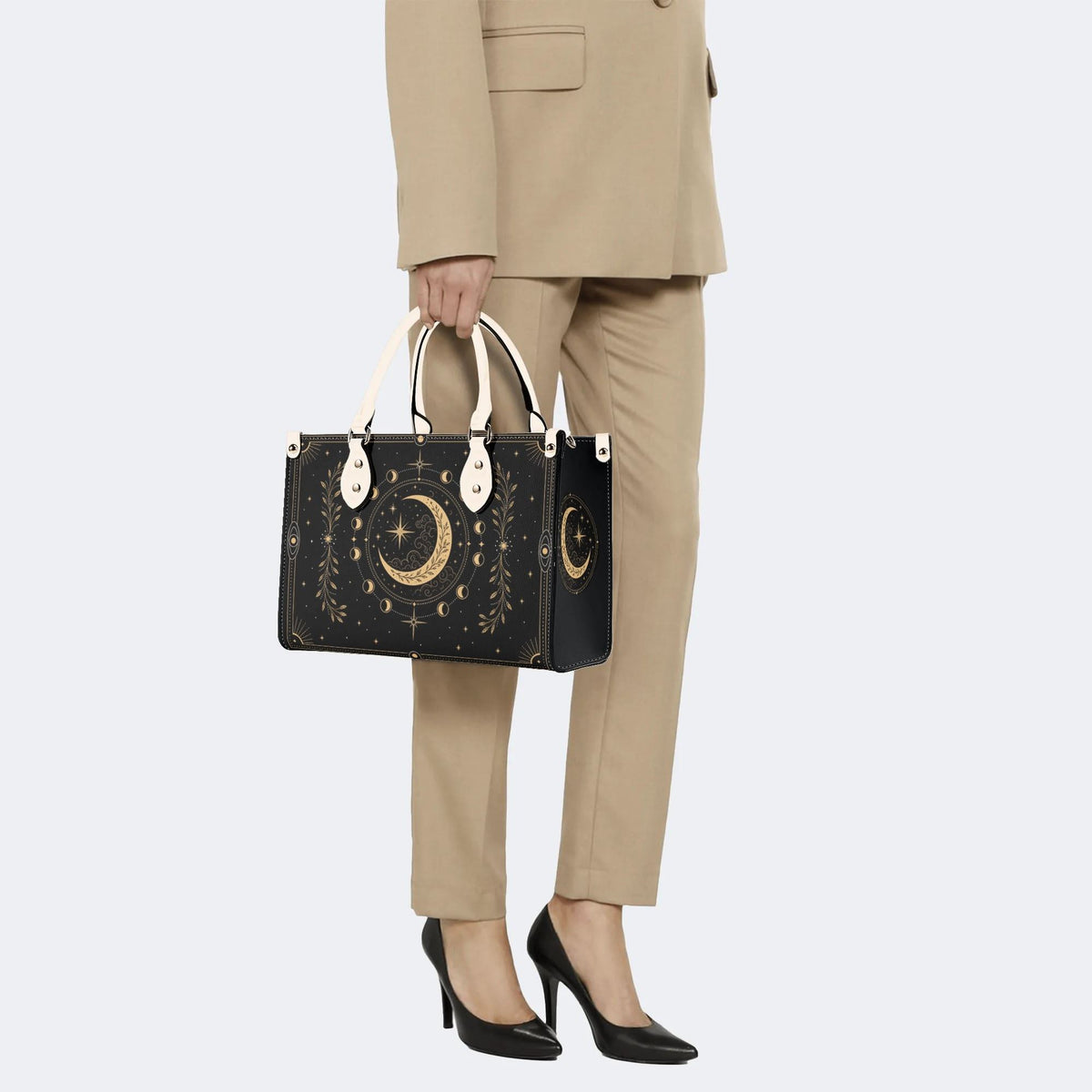 Moon Star Cloud Print Handbag Factory Direct Sales