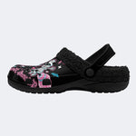 Gothic Broom Monsters - Fur Lined Slippers/Sandals
