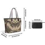 Gothic Death Moth - Large capacity handbag