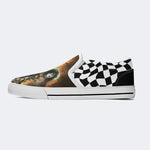 Unisex Rock Band Print - Slip On Shoes