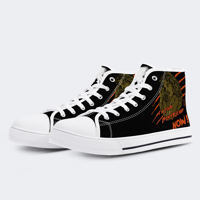 Unisex Horrorfilm-Druck - High Top Canvas