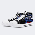 Vintage Graphic Print - High Top Canvas