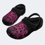 Kraken Anchor Tattoo - Fur Lined Slippers/Sandals