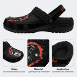 Unisex Horror Print- Fur Lined Slippers