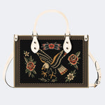 Eagle Spreads Wings - Leather Handbag