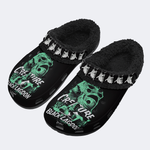 Horror Creature - Fur Lined Slippers/Sandals